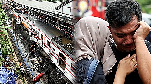 印尼列车碰撞事故已致事件